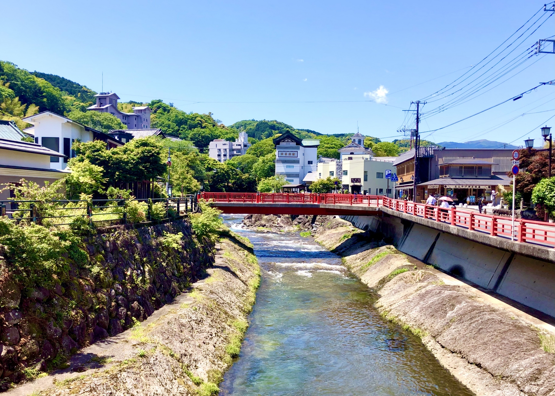 黒川温泉の風景